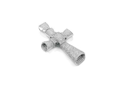 Rhodium Plated | Cross Pendants